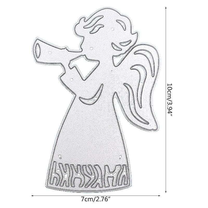 Trumpet Angel Metal Cutting Dies Stencil DIY Scrapbooking Album Paper Card Mold