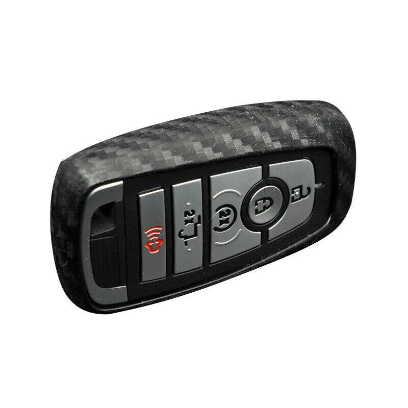 For Ford Focus/Explorer/Ranger/F150 Smart Key Case Protect Cover Carbon Fiber
