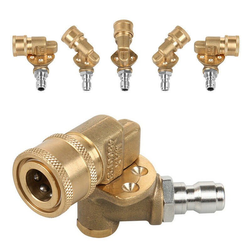 180Â° Five Speed Quick Rotation Angle Joint Coupler Cleaning Machine Accessories
