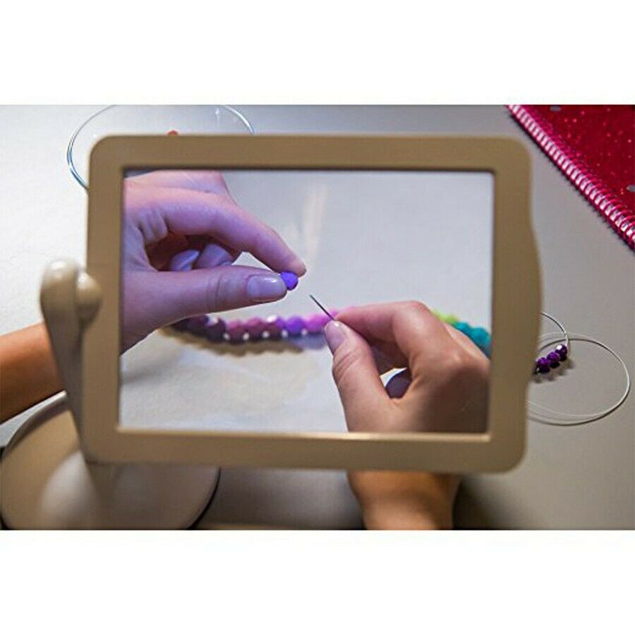 Adjustable LED Screen Page Magnifier Brighter Reading Screen Viewer Hands-Free
