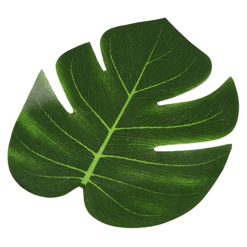 24 Pcs Tropical Palm Leaves Luau Party Decoration Artificial Simulation TropicX7