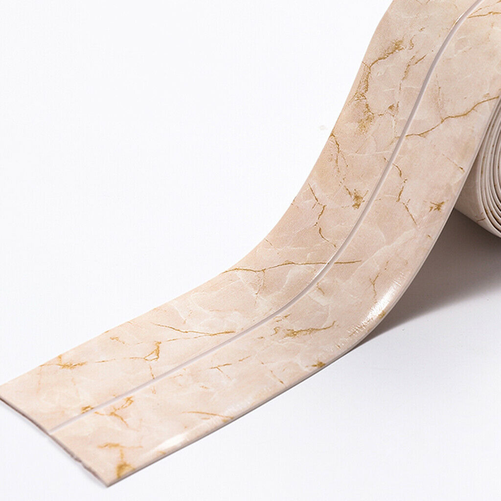 2x 3.2 M Silicone Seal Sealing Strip Tape For Kitchen Shower Door Self-adhesive