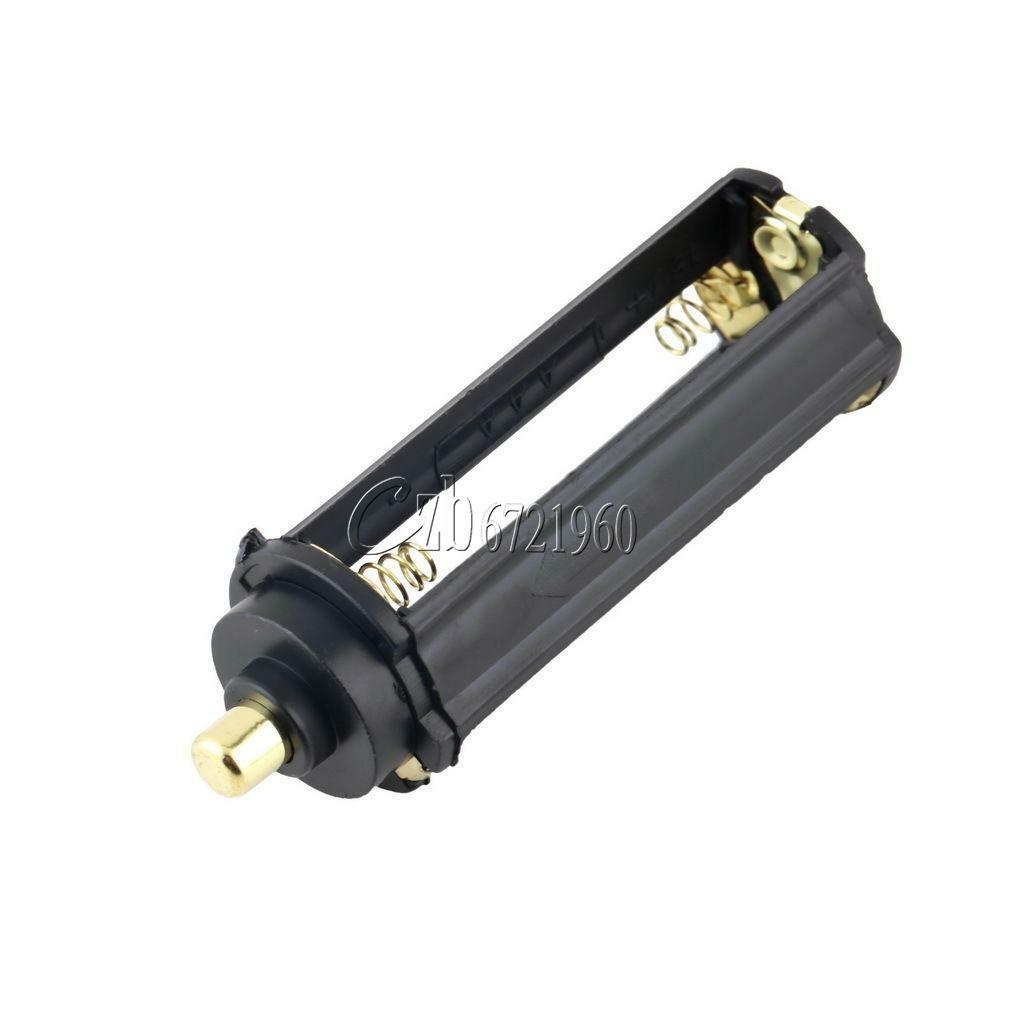 2PCS Battery Holder Case Box 3 AAA LR03 UM-4 For Flashlight Torch Replacement
