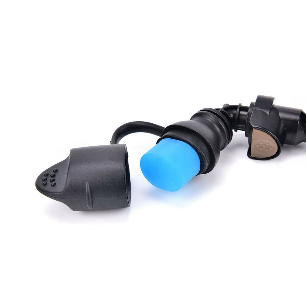 Water Bag Silicone curved Hydration Pack Suction Nozzle Bite Valve Bladde.l8