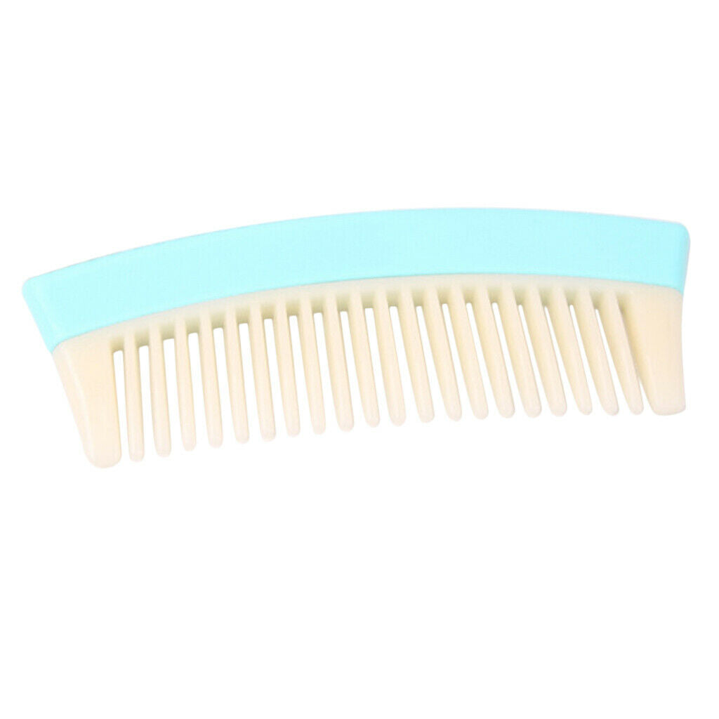 Plastic Portable Wide Tooth Detangling Hair Comb Anti-static for Women Light