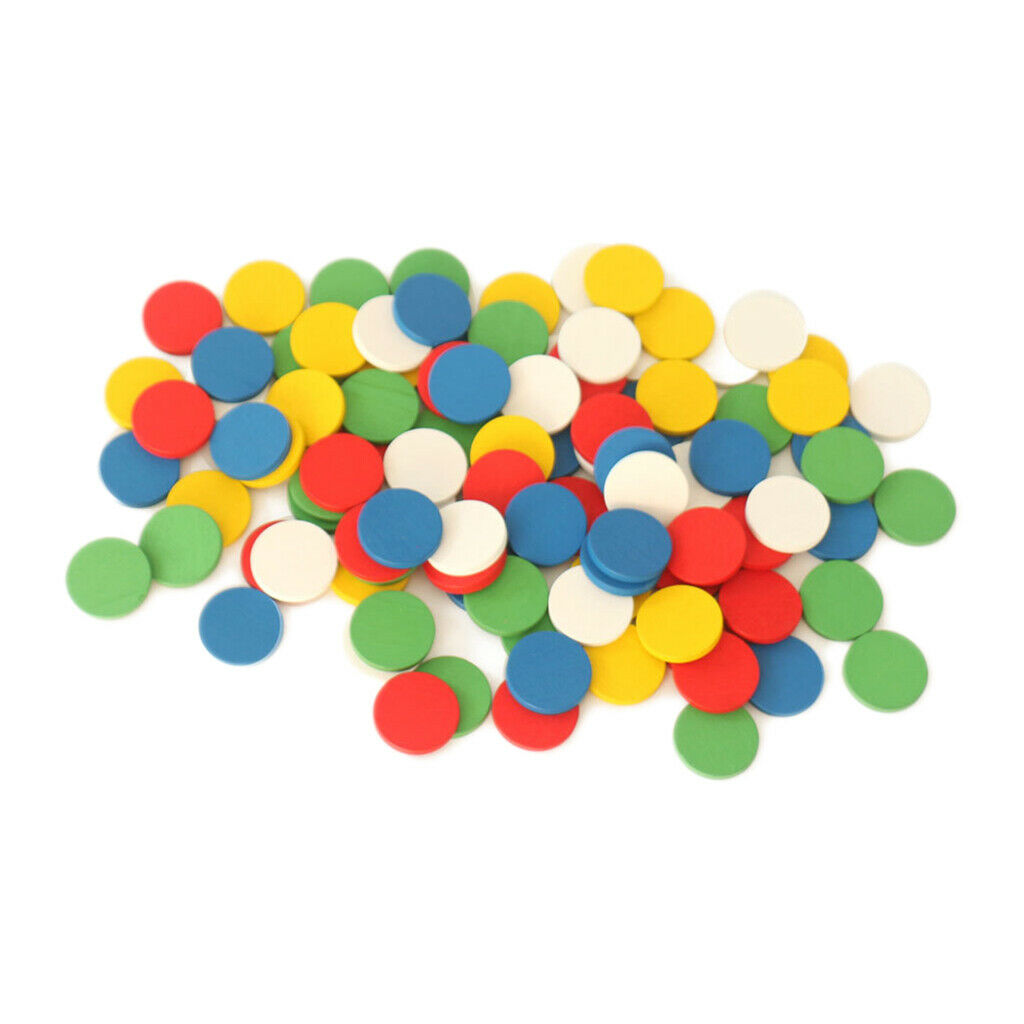 Sensorial Round Chips Educational Toys Kids Children Teaching Material
