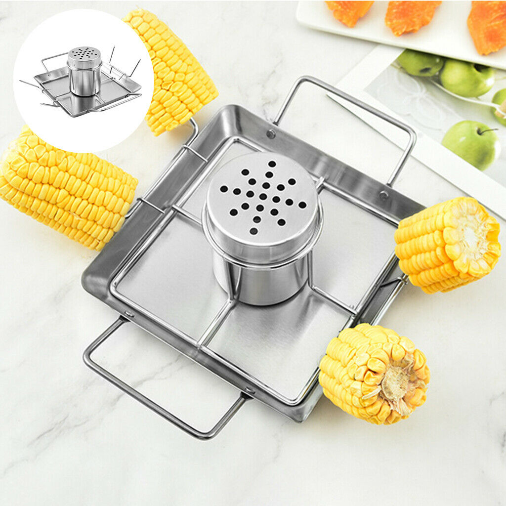 Vertical Beer Can Chicken Roaster Rack Steel Rack for Oven Barbecue Grill