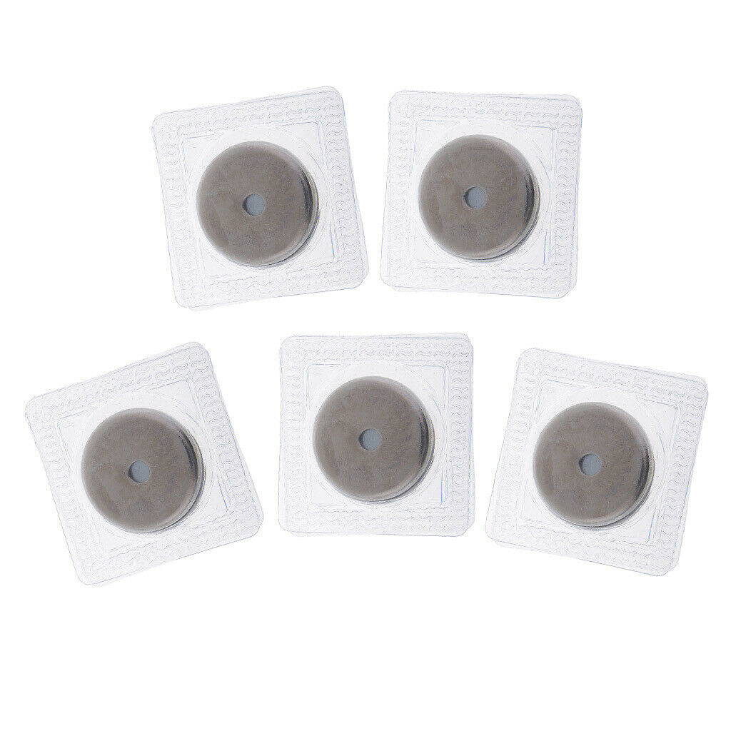 5 Sets Invisible Sew-in Magnetic Snap PVC Closure for Clothes Handbag 23mm