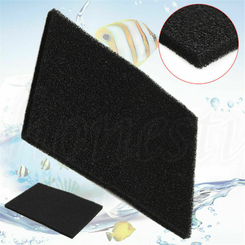 Activated Carbon Impregnated Fish Tank Foam Filter Cotton Pad Sponge 20×30×1.2CM