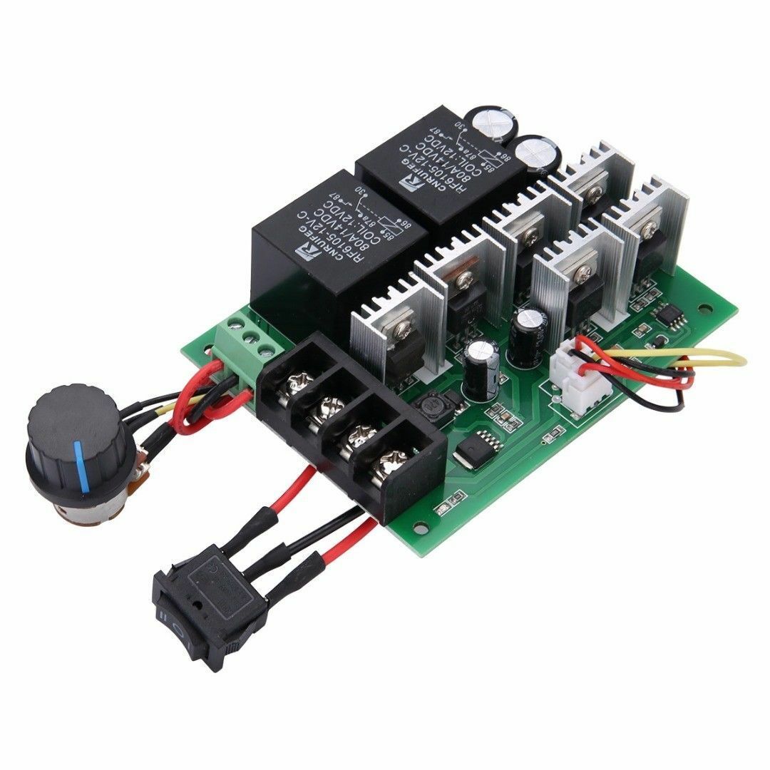 40A Pwm Motor Speed Controller Cw Ccw Motor Reversible Controller Dc12/24/36V
