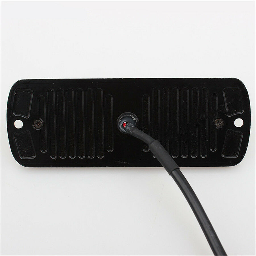 Pair Ultra-thin High Power 20 LED Car Truck Strobe Warning Flashing Light Amber