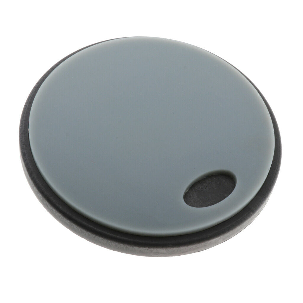 Black Silicone Drum   Practice Pad Musical Instruments Accessory