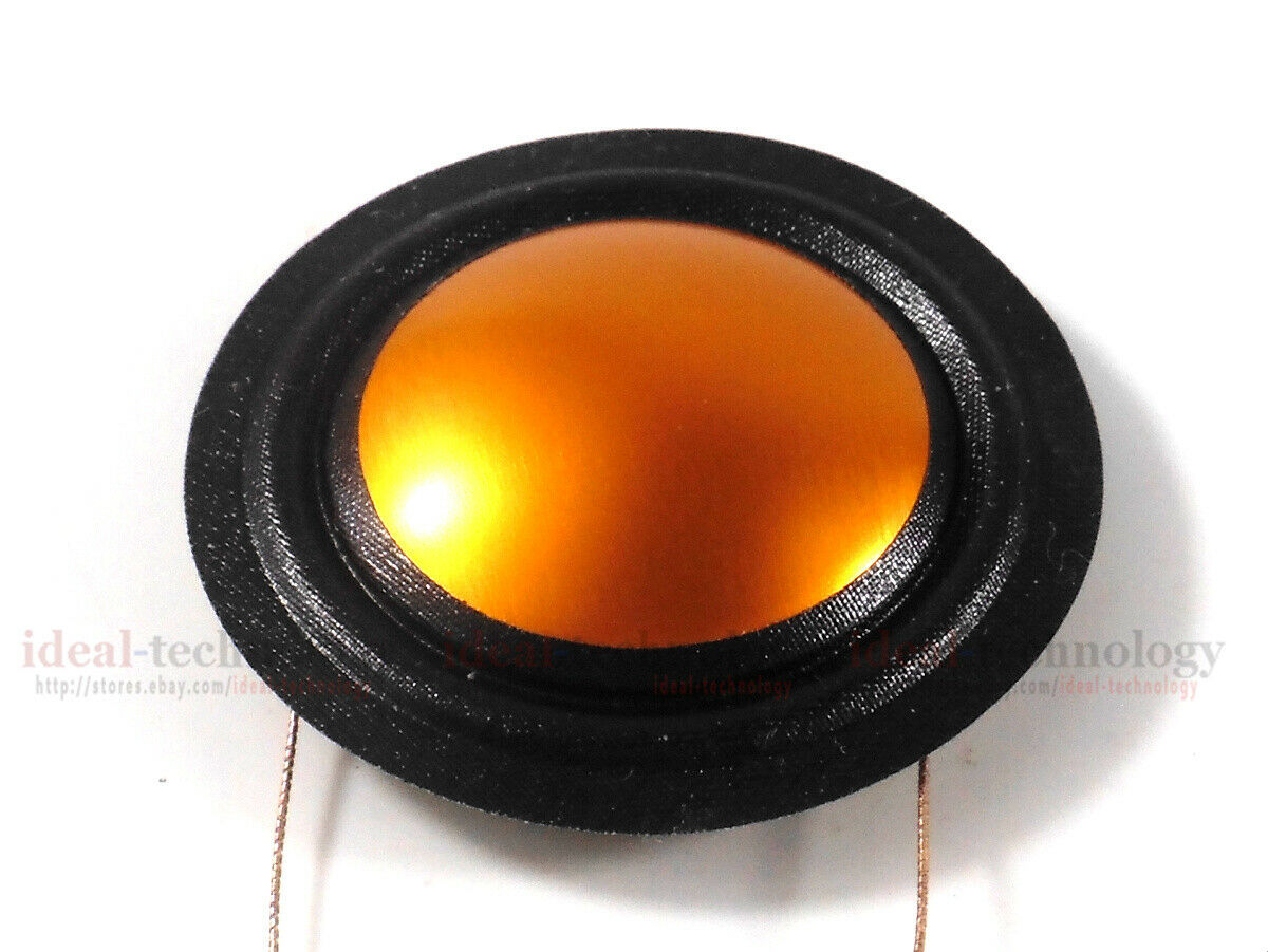 2PCS Voice coil 26mm silk+Titanium diaphragm dome Lead wire same side 4 ohm