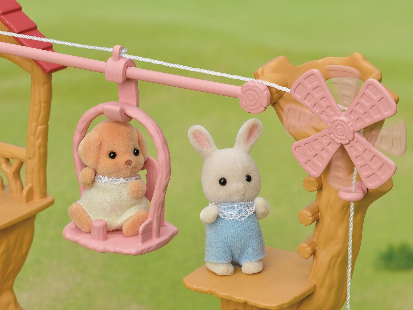 Sylvanian Families Baby Ropeway Park Adventure Playground Set 5452 Role Play 3+