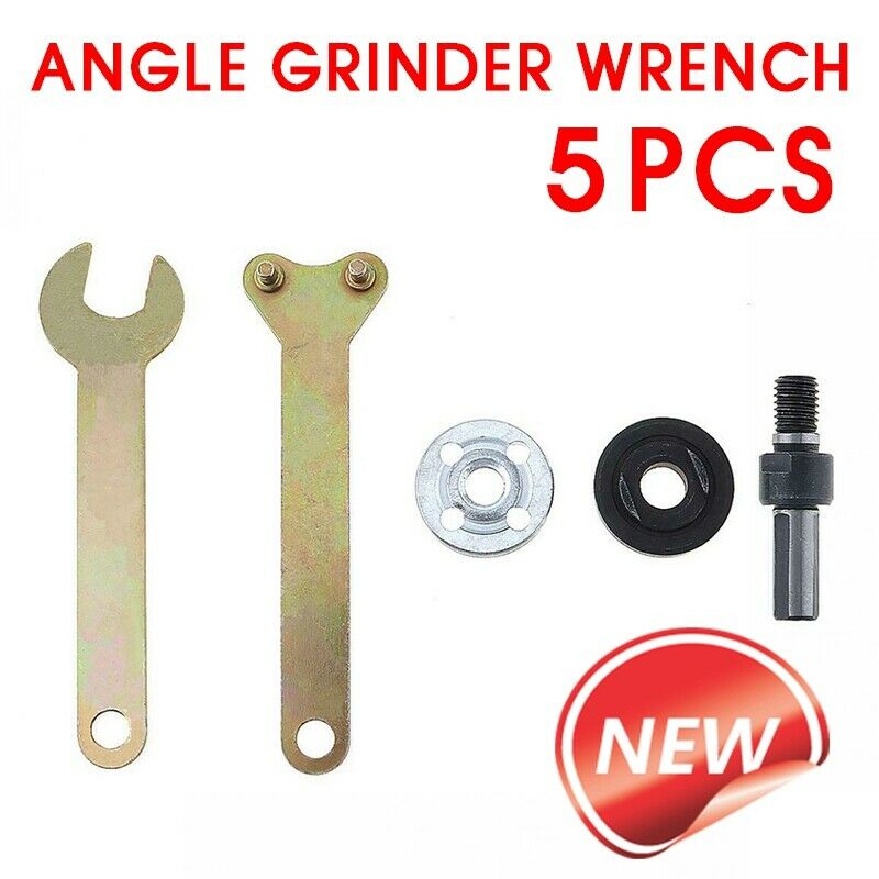 Grinder Wrench Spanner Lock Nut Flange Angle Fit Dewalt Milwaukee Makita x5