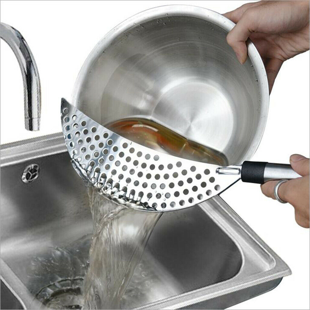 Kitchen Storage Rack Sink Shelf Soap Sponge and Stainless Steel Pot Strainer