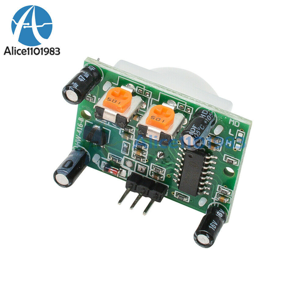 10PCS  IR Pyroelectric Infrared IR PIR Motion Sensor Detector Module HC-SR501
