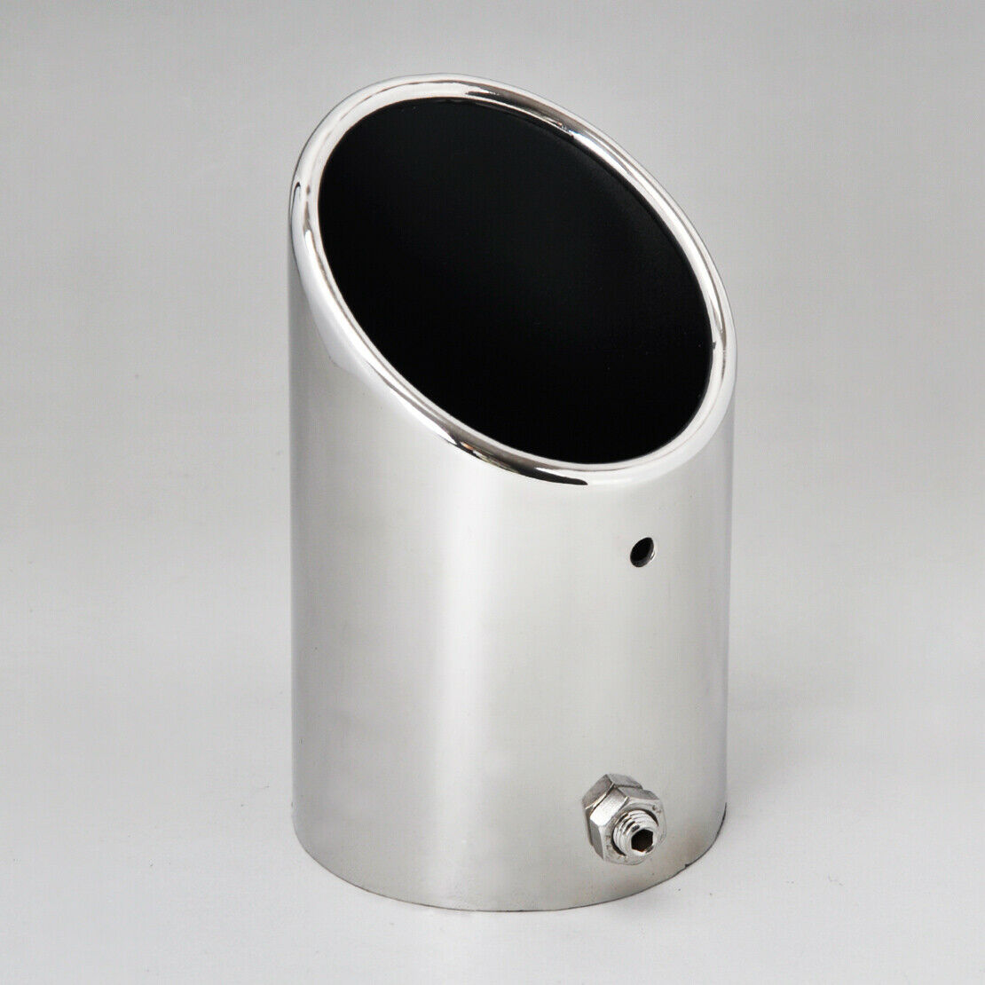 2X STAINLESS STEEL EXHAUST TAIL REAR MUFFLER TIP PIPE Fit for VW Passat B6 CC An