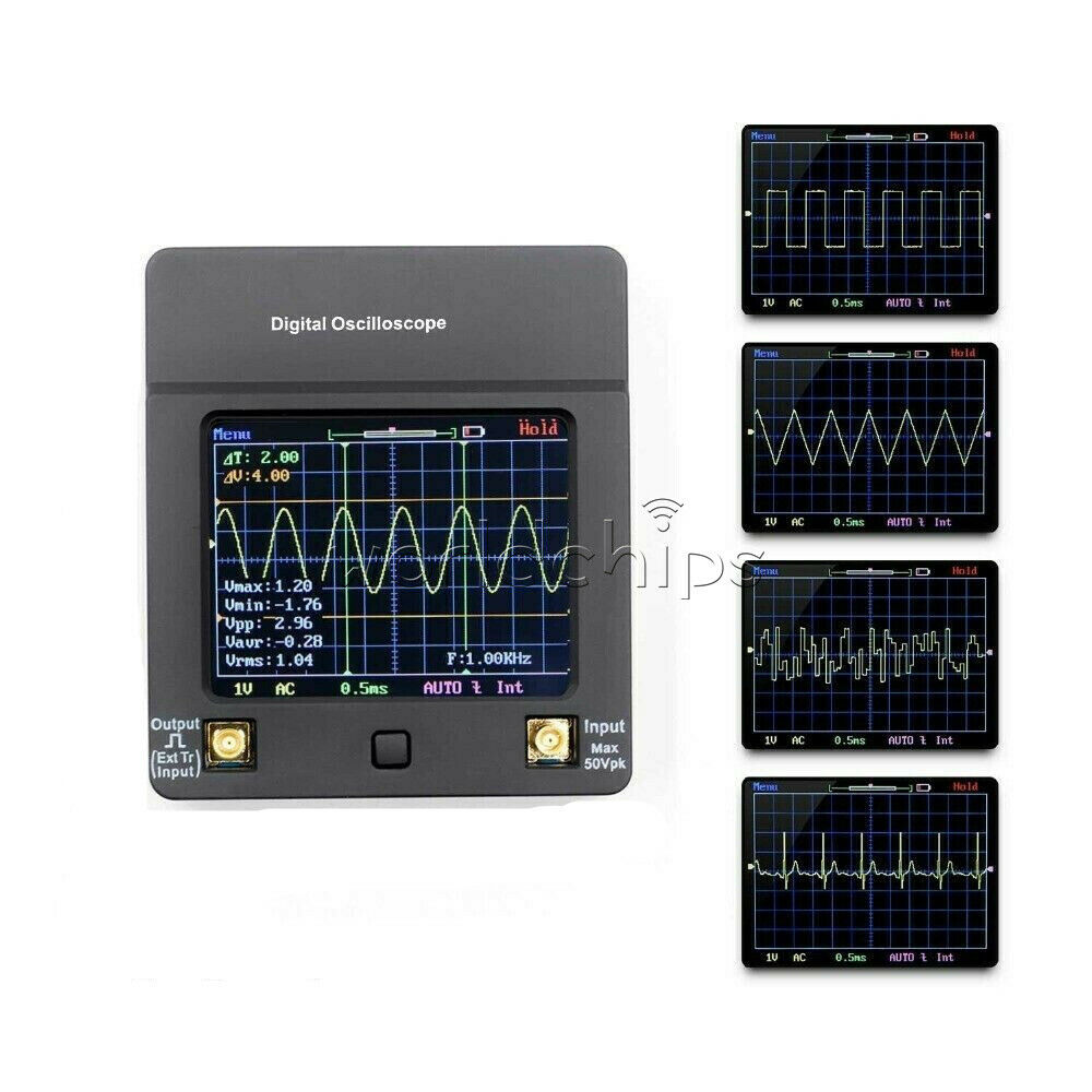 DSO112A 2MHz Touch Screen 2.4inch TFT Digital Mini Handheld Oscilloscope
