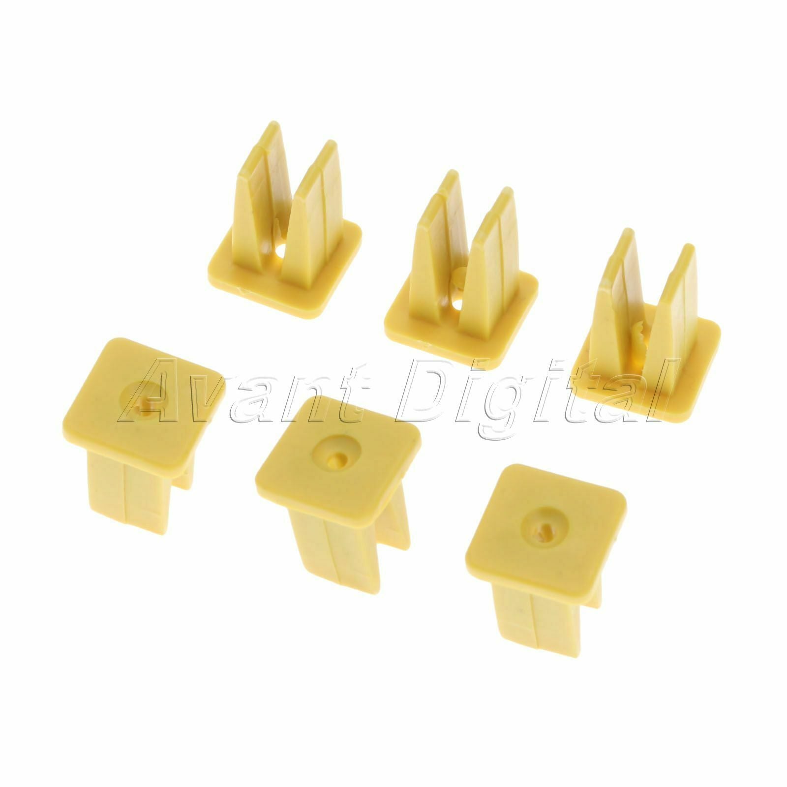 20pcs plastic clips Fastener Fender Rivets for All Car Self tapping screw holder