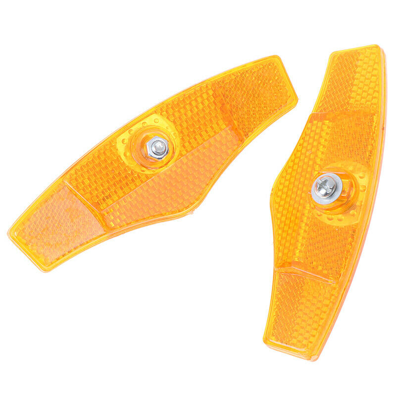 2pcs Bicycle Wheel Reflector Panel Bike Safety Spoke Reflective War DD