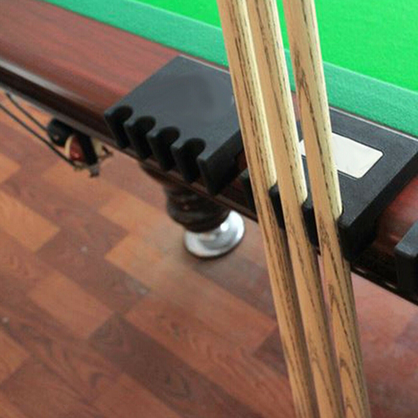 2X Portable Billiard Snooker Stick Rack Pool Cue Holder Stand for 3-Cues Rest