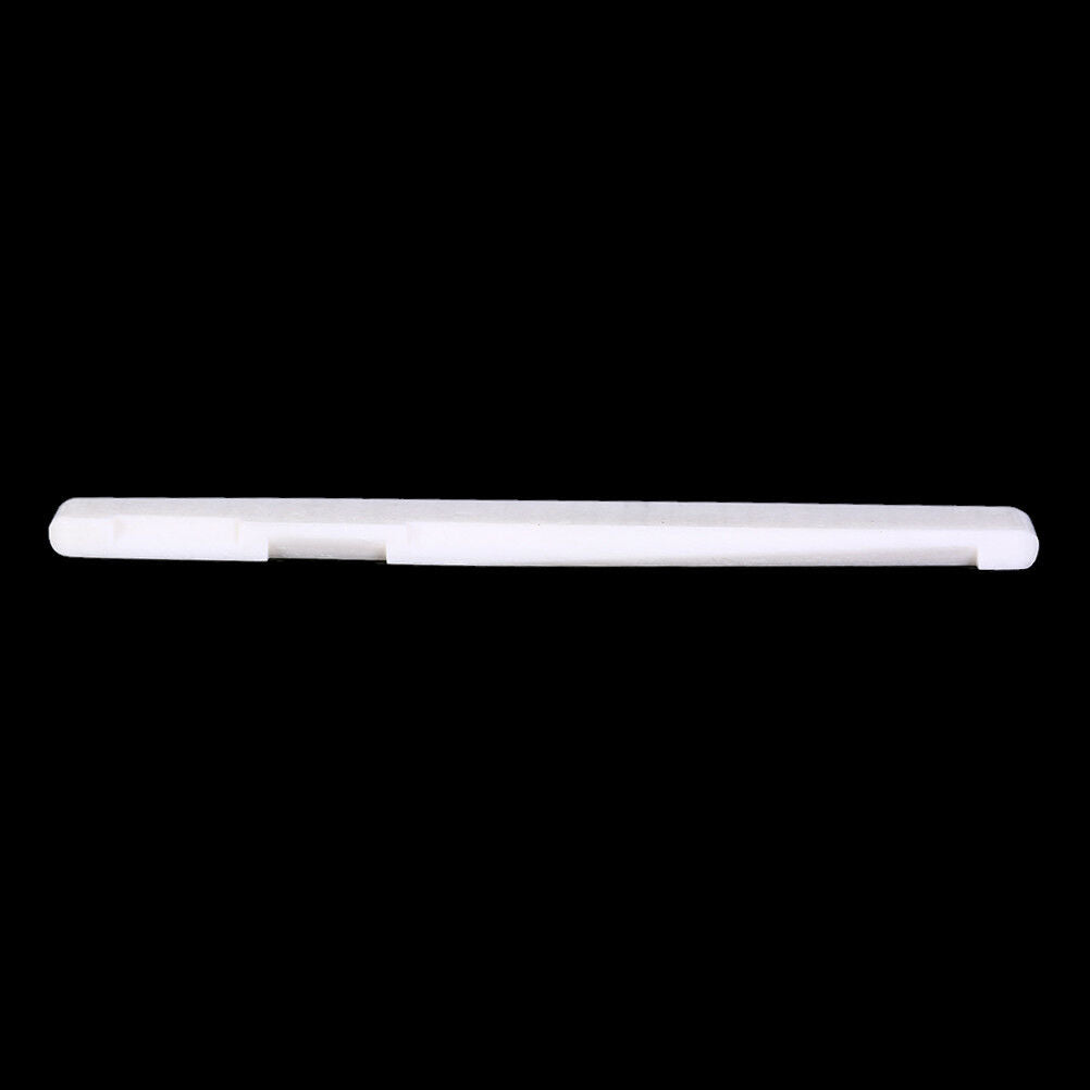 1pc 72MM* 3MM * 9MM Bone Bridge Saddle For Folk Acoustic Guitar accessor .l8