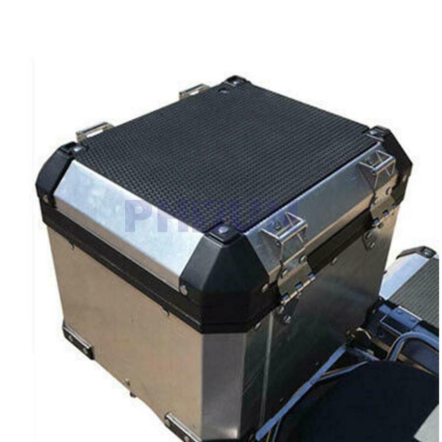 1x Black Motorcycle Top Case Box Protector Pannier Cover