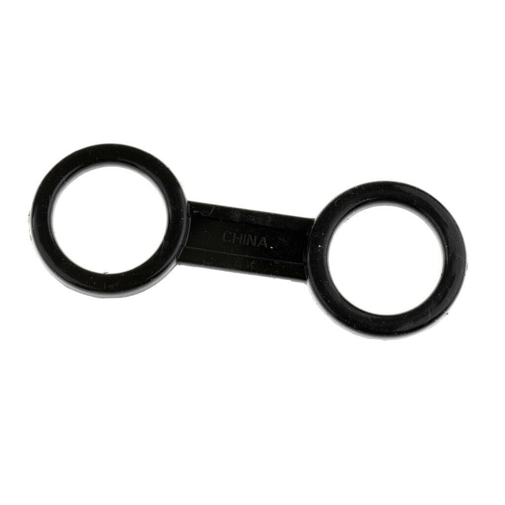 6 Pieces Silicone Snorkel Keeper - Double Loop Snorkel Holder for Scuba Diving