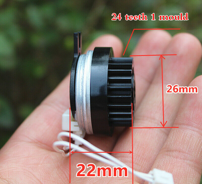 DC 24V electromagnetic clutch Small high-torque clutch 24 gear 1 mold