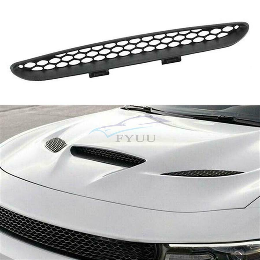 1Set Car Engine Hood Grille Cover Decoration For 15-20 Dodge Charger Hellcat/Srt
