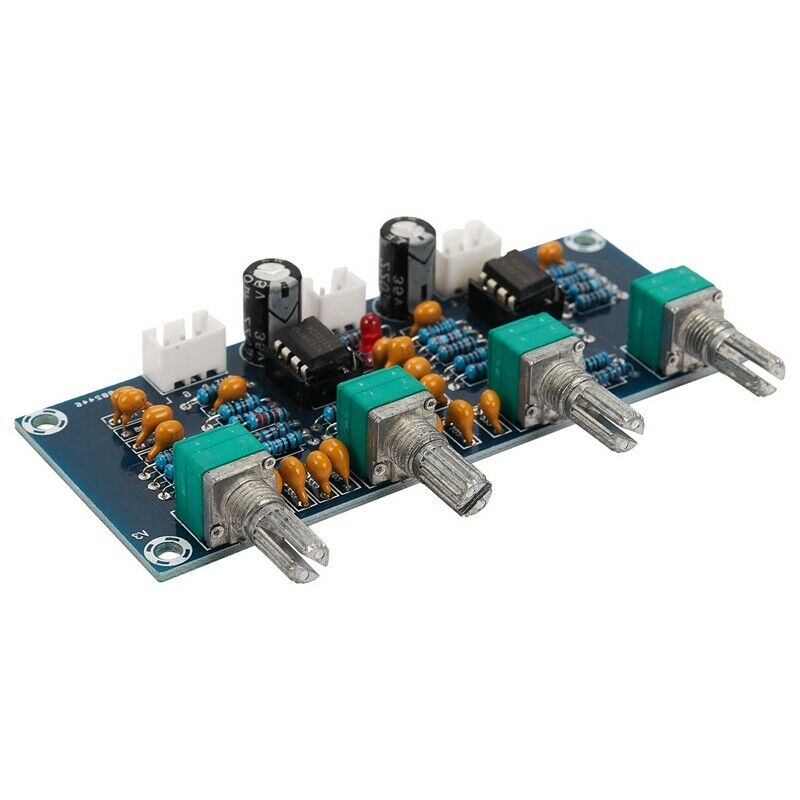 NE5532 Tone Board Preamp Pre-Amp with Treble Bass Volume Adjustment Pre-AmplifQ4