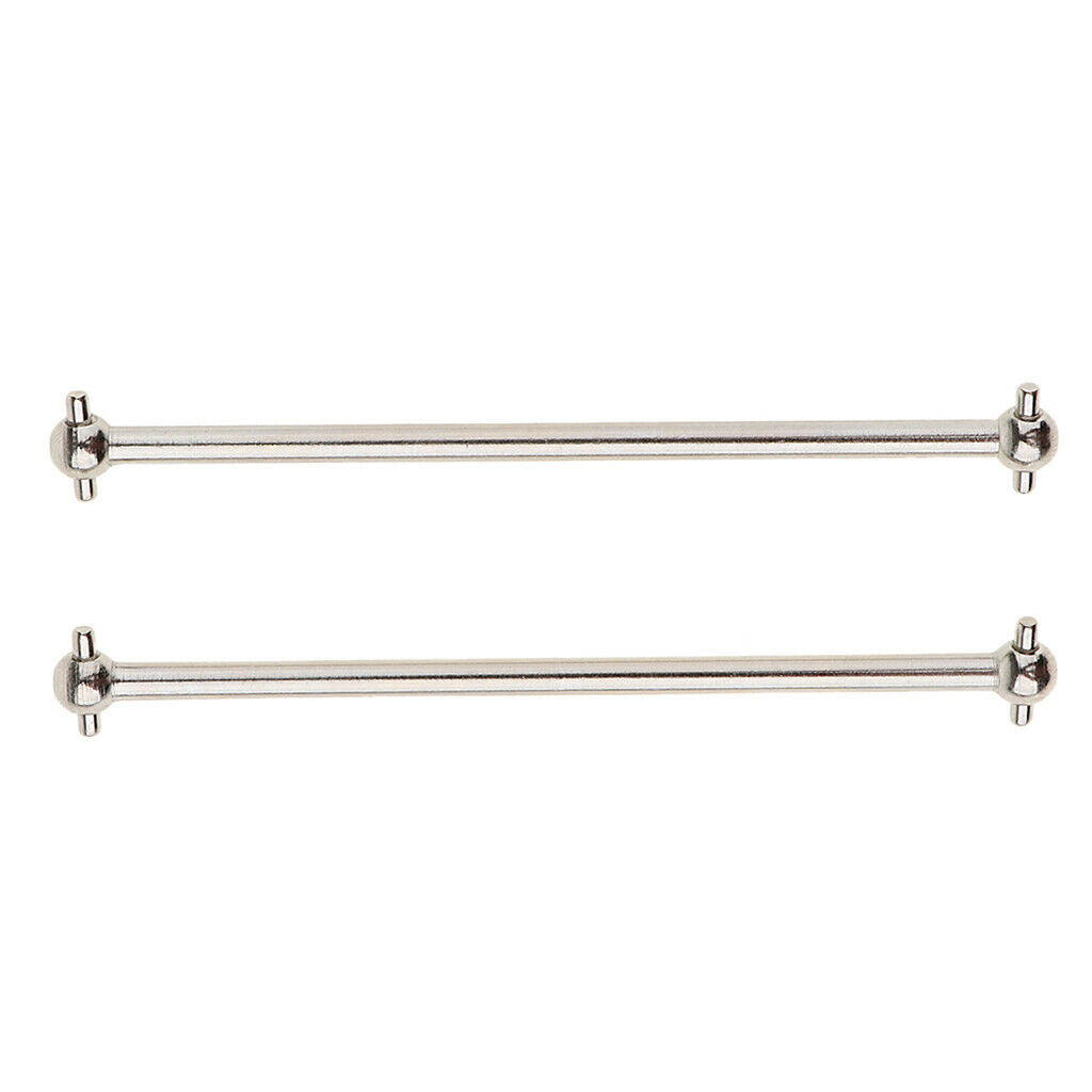 2pcs CVD Drive Axle 80mm Dogbone Shafts Upgrade Parts