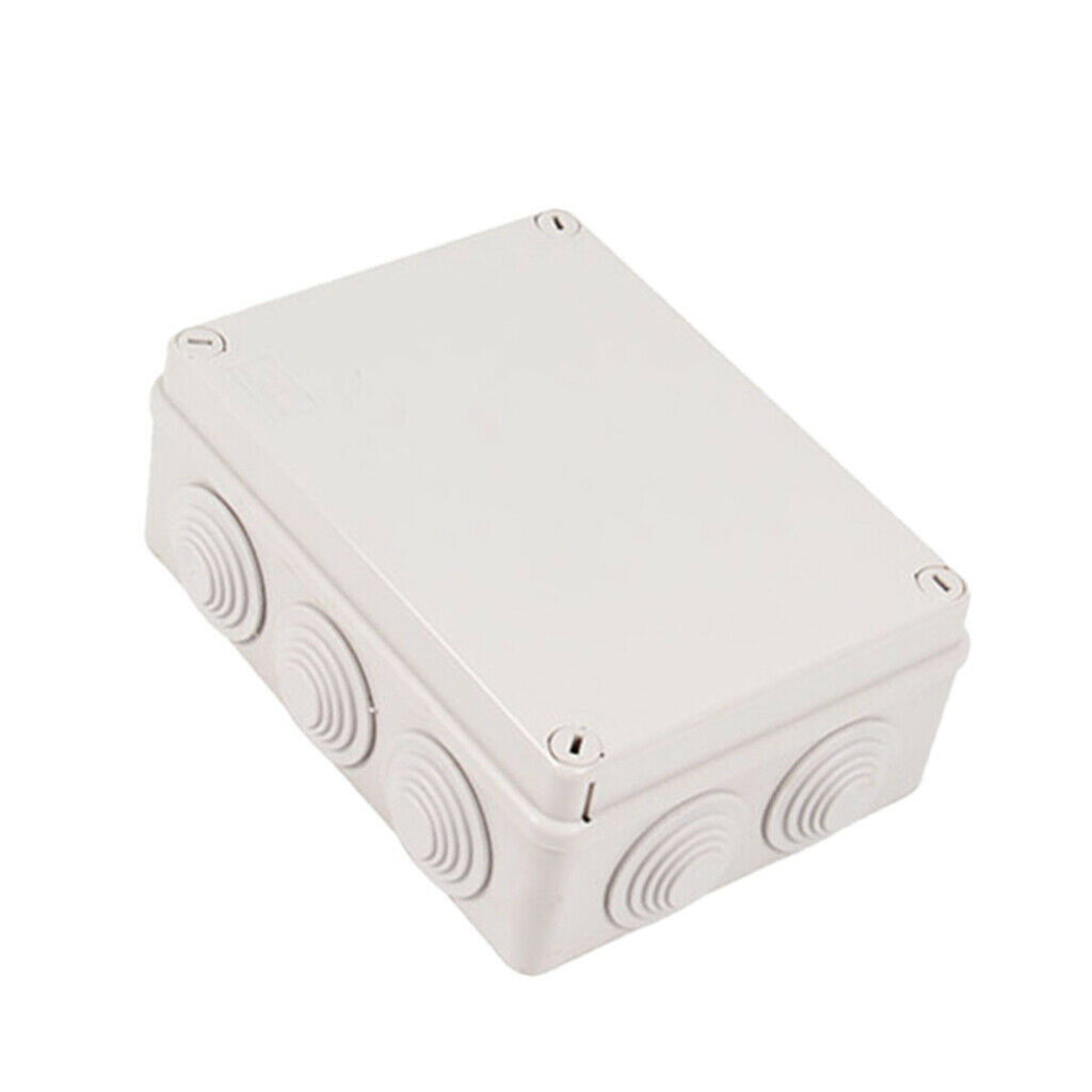 Waterproof Junction Box ABS Plastic White IP66 Fine Workmanship