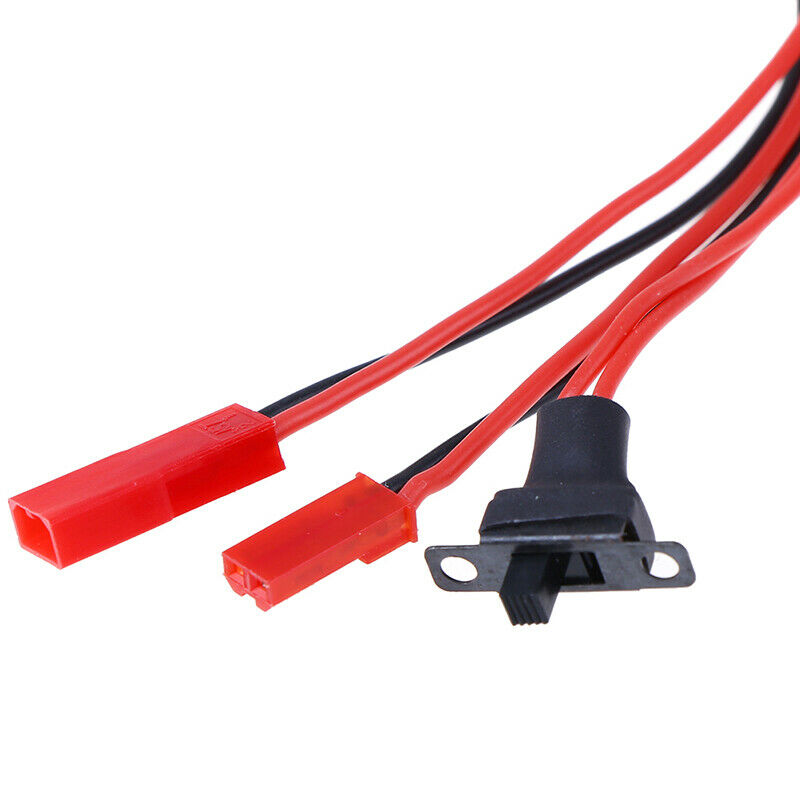 1Pc RC ESC 20A Brush Motor Speed Controller with Brake for RC Car Boat Tan Lt