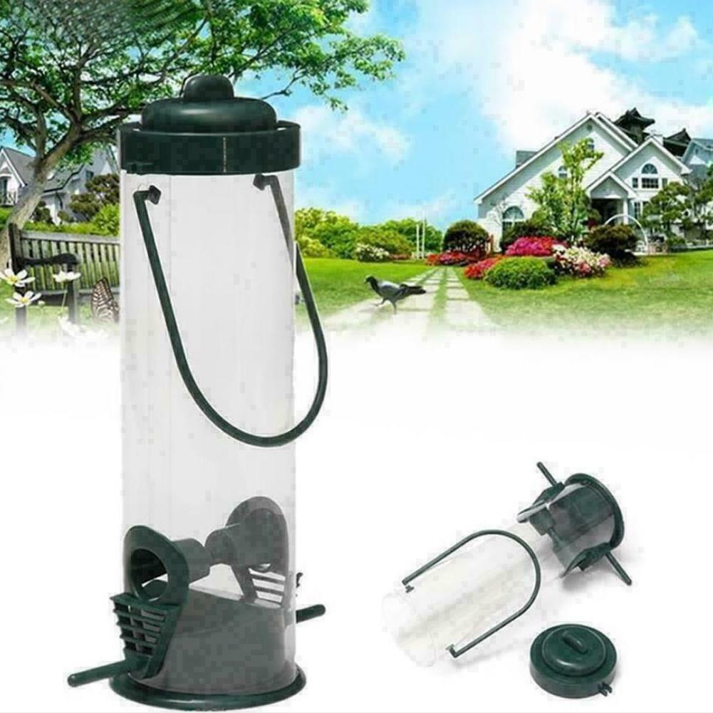 Durable Hanging Wild Bird Feeder Container Hanger Garden 2019 T4Z2 Outdoor NEW