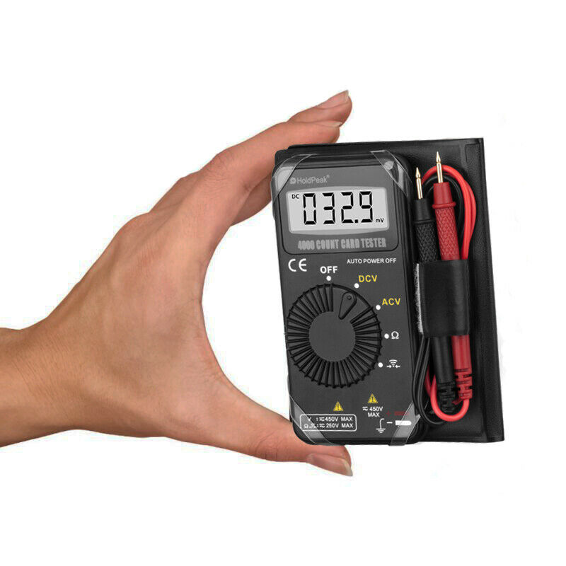 Multifunctional Pocket Meter Digital Resistance Meter Automatic Range Dc Ac Volt