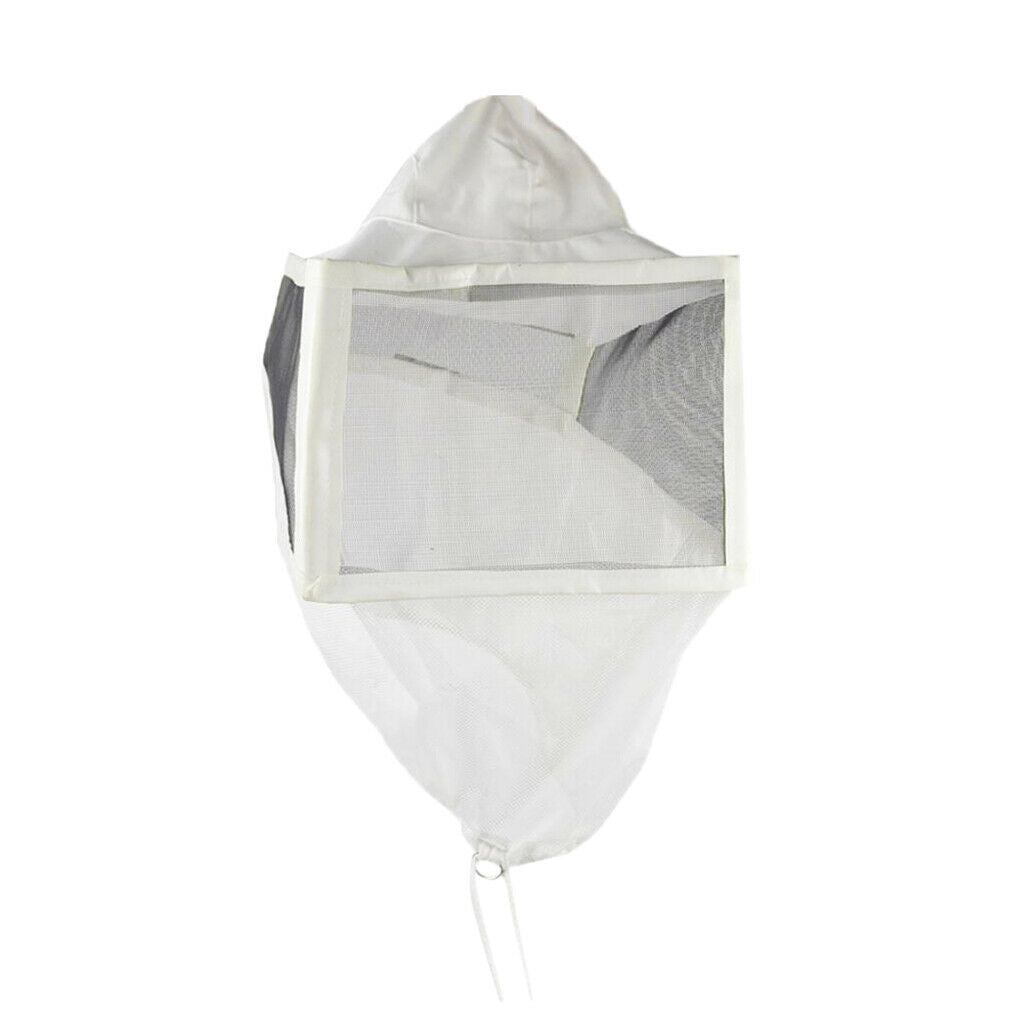 1x Beekeeping Bee Veils Round Hat Mosquito Fly Head Net Face Protection