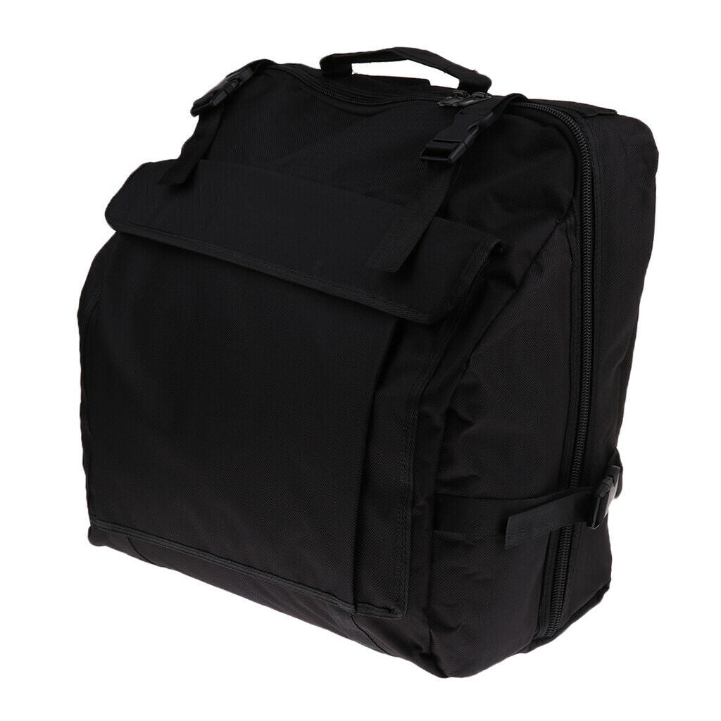 Bass Piano Accordion Backpack Big Storage Carry Bag for 60 Bass Accordion