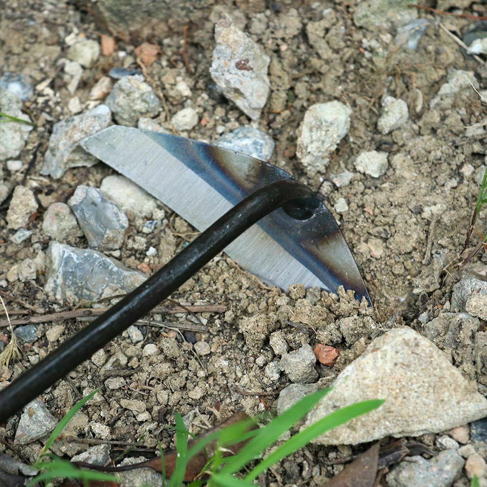 Planting Hoeing Soil Loosening Shovel Weed Puller Garden Hoe Handheld All-steel
