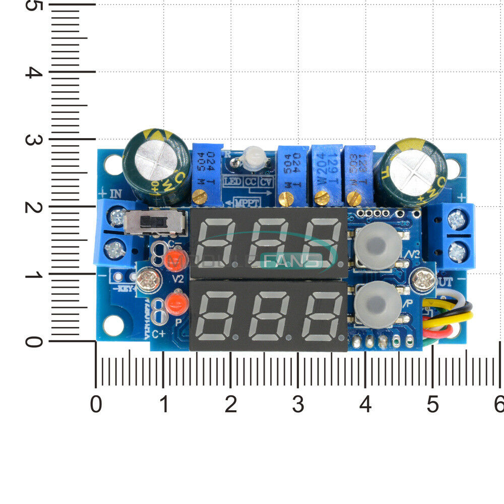 Solar Panel Controller DC-DC 5A MPPT Step-down CC/CV Charging Module LED Display