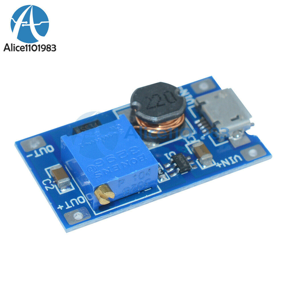 5PCS 2A booster board DC-DC step-up module 2/24V to 5/9/12 / 28V Replace XL6009