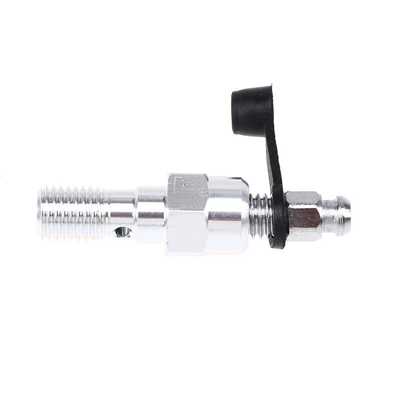 Aluminum M10 1.0mm Brake Banjo Single Bolt Caliper Bleed Dust Cap Anti Rust