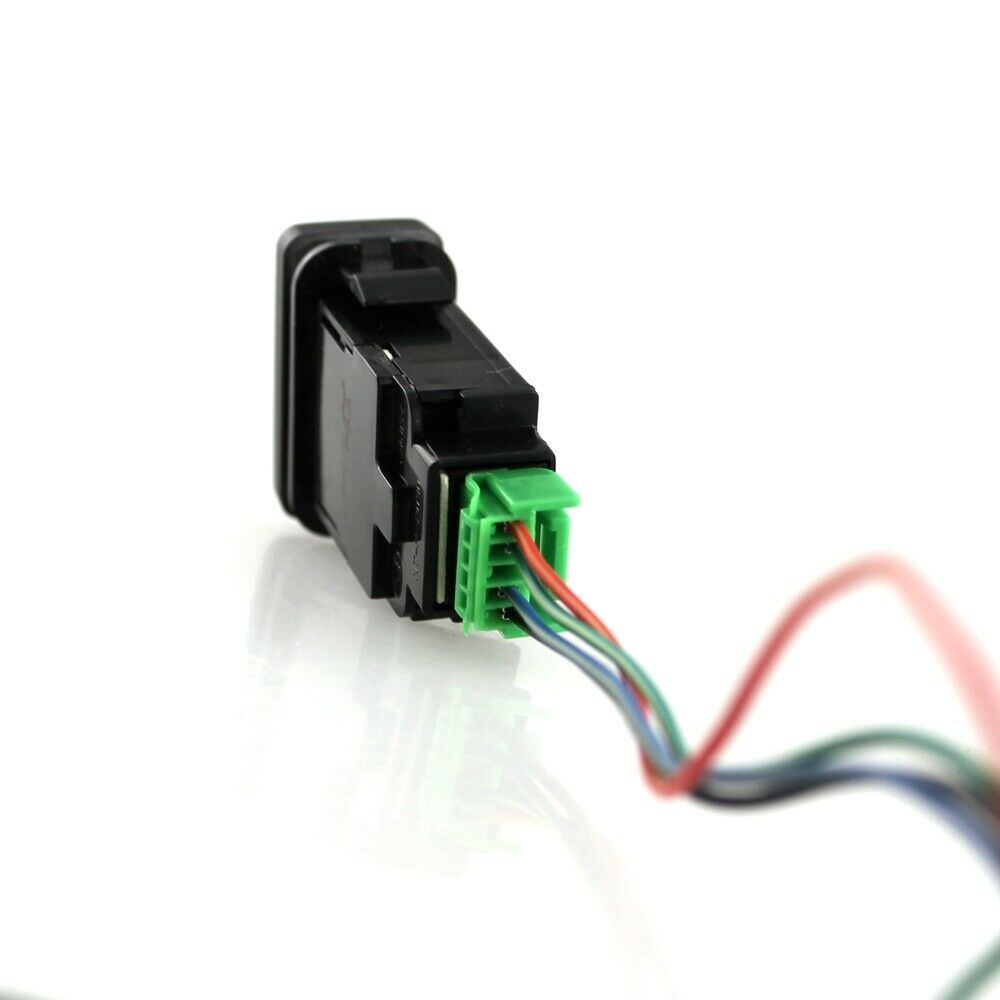 2Pieces Work & Spot Light Push Switch Blue LED Bar for  FJ Cruiser