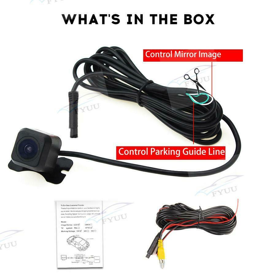 Car Front Rear View Reverse Camera Multi-function Conversion Line No Blind Spot