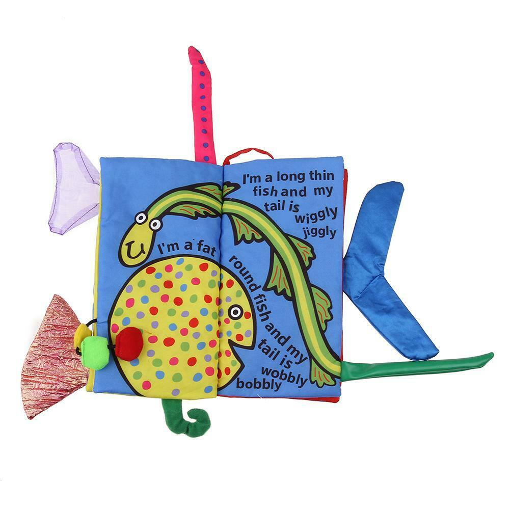 Baby Toys Knowledge Cloth Book Children Room Decorations Educational Toys @