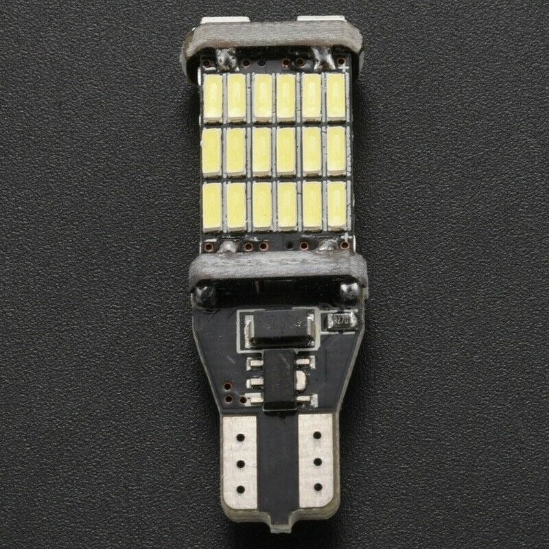 2Pcs T15 W16W Led Backup Light Bulb 920 921 912 Error Free 4014 45Smd HighlighQ4