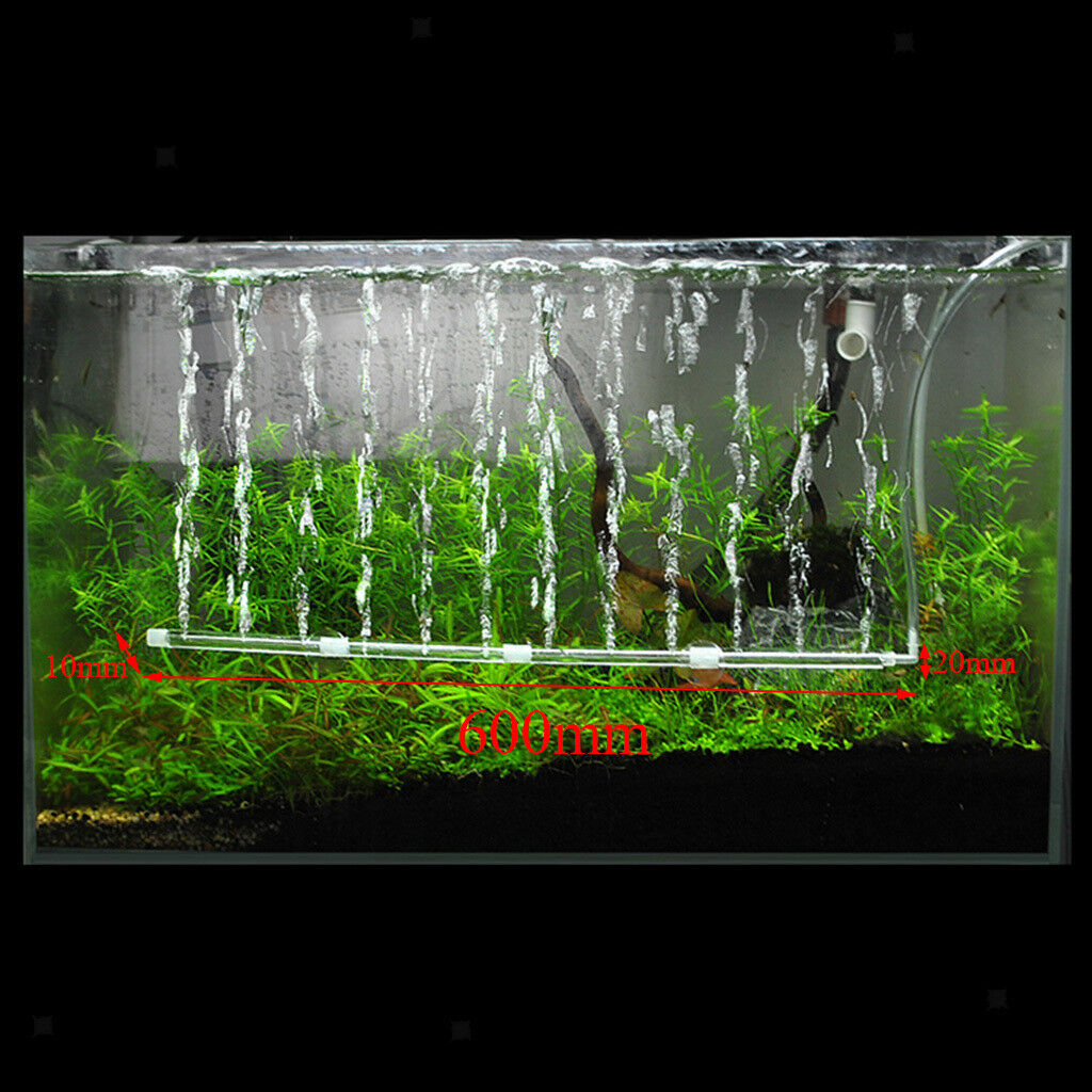 Aquarium Bubble Tube Aerator   Tank Air Stone Hydroponic Pump Diffuser