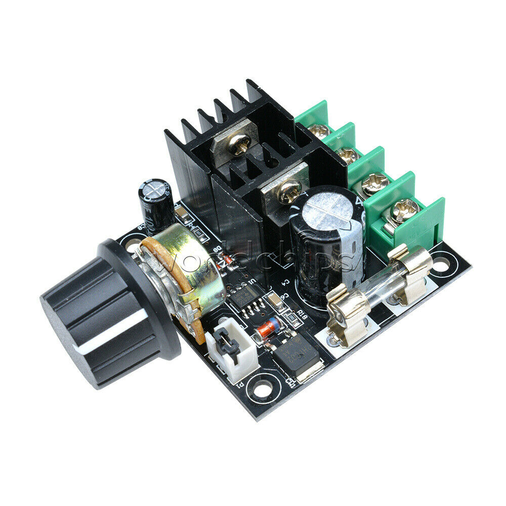 12-40V 10A PWM DC Motor Speed Control Switch Controller Voltage Regulator Dimmer