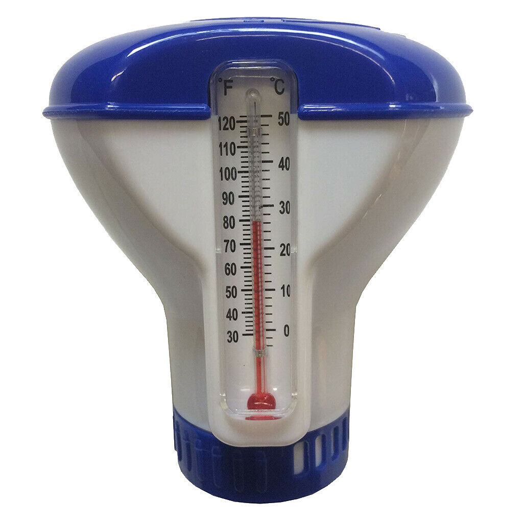 Durable Chlorine Automatic Dispenser Feeder Floater 5" + 100Pcs Tablets
